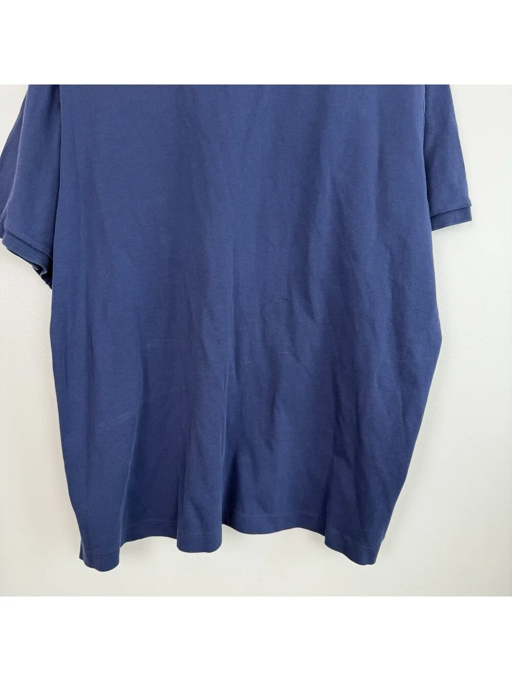 Polo Ralph Lauren Men's XL Classic Fit Navy Blue Short Sleeve Shirt Pony Preppy